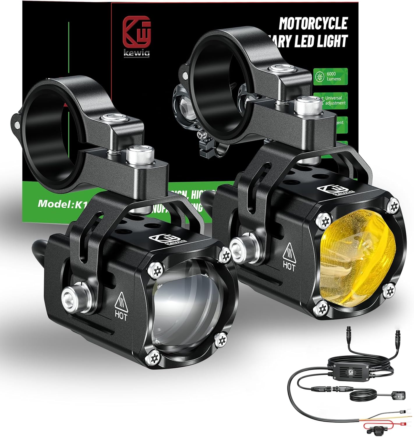 motorcycle auxiliary led light