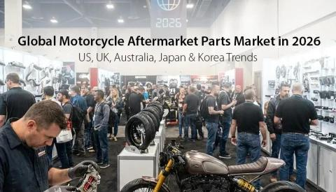 Global Motorcycle Aftermarket Parts Market Expected Steady Growth Through 2033, Electrical & Safety Parts Become Hot-Selling Segments